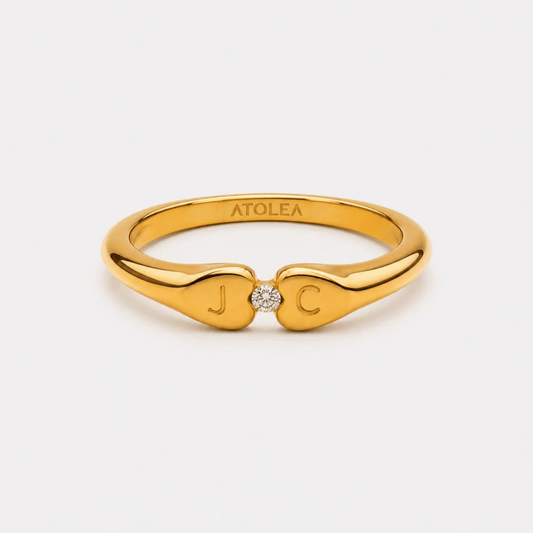 Two-Initial Crystal Ring
