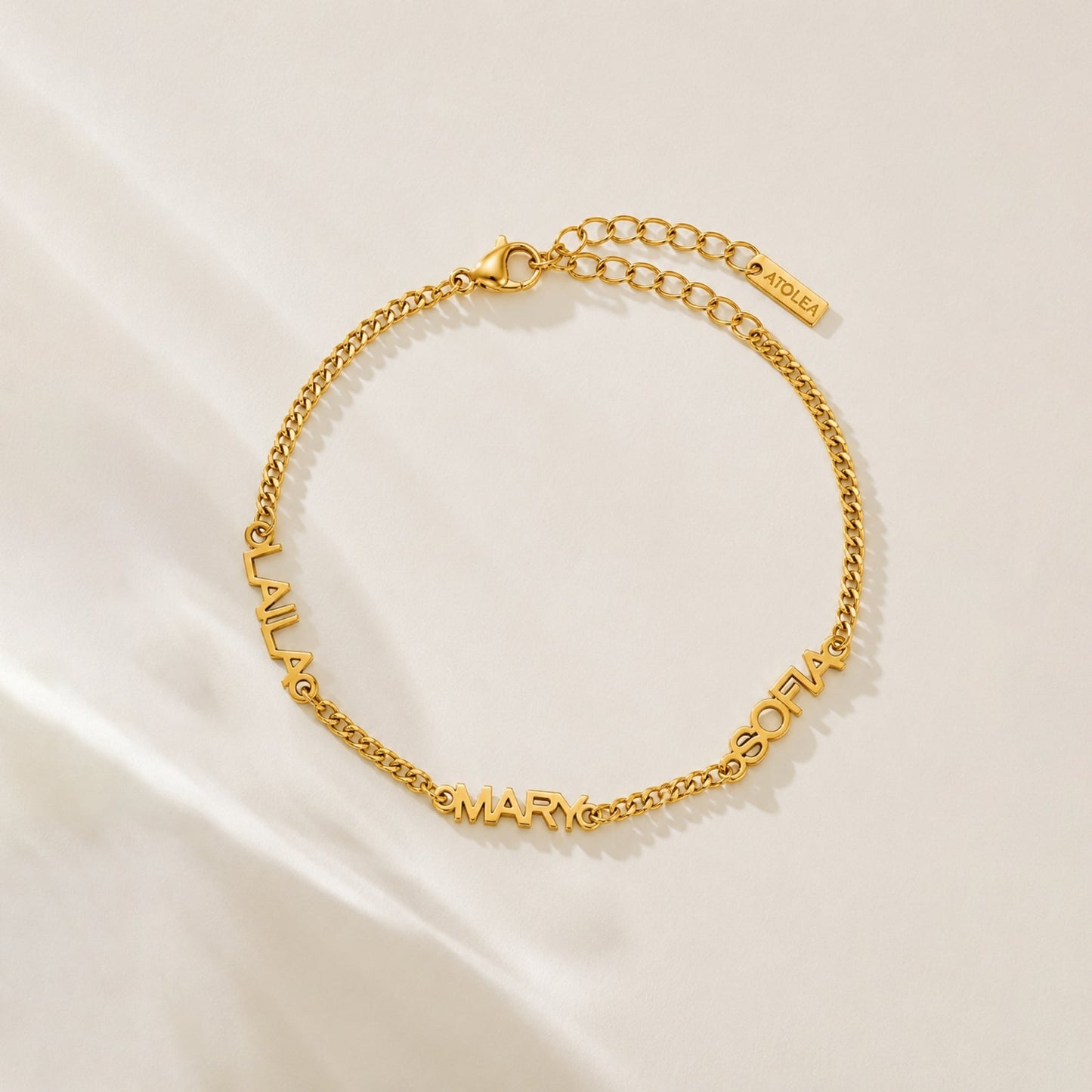 Bold Name Bracelet
