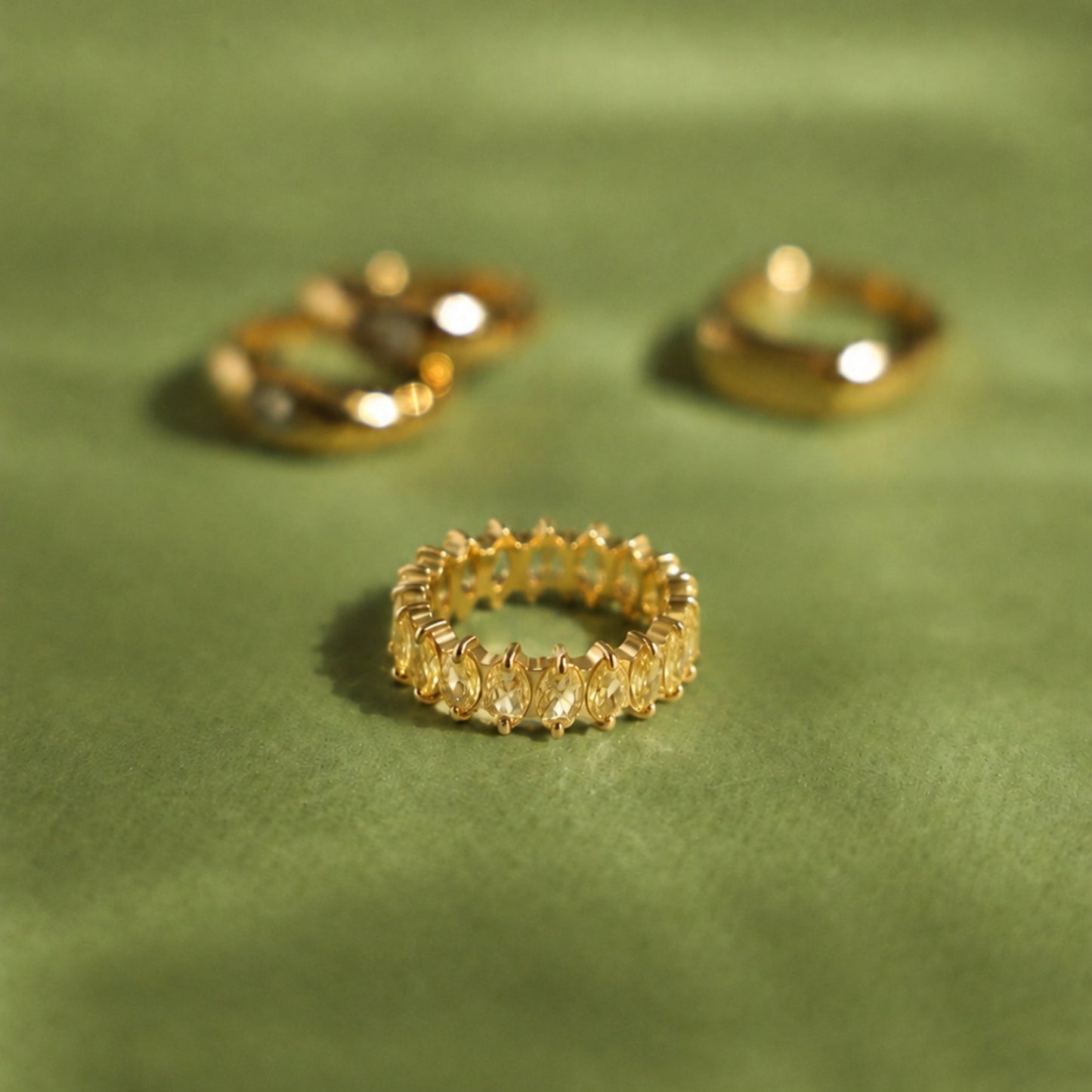 Birthstone Eternity Ring