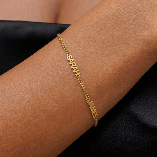 Bold Name Bracelet