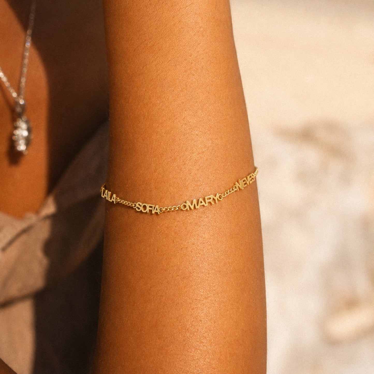 Bold Name Bracelet