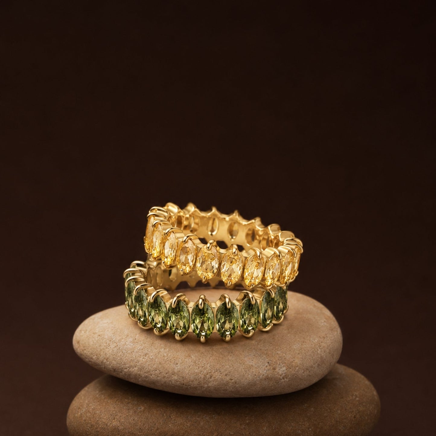 Birthstone Eternity Ring