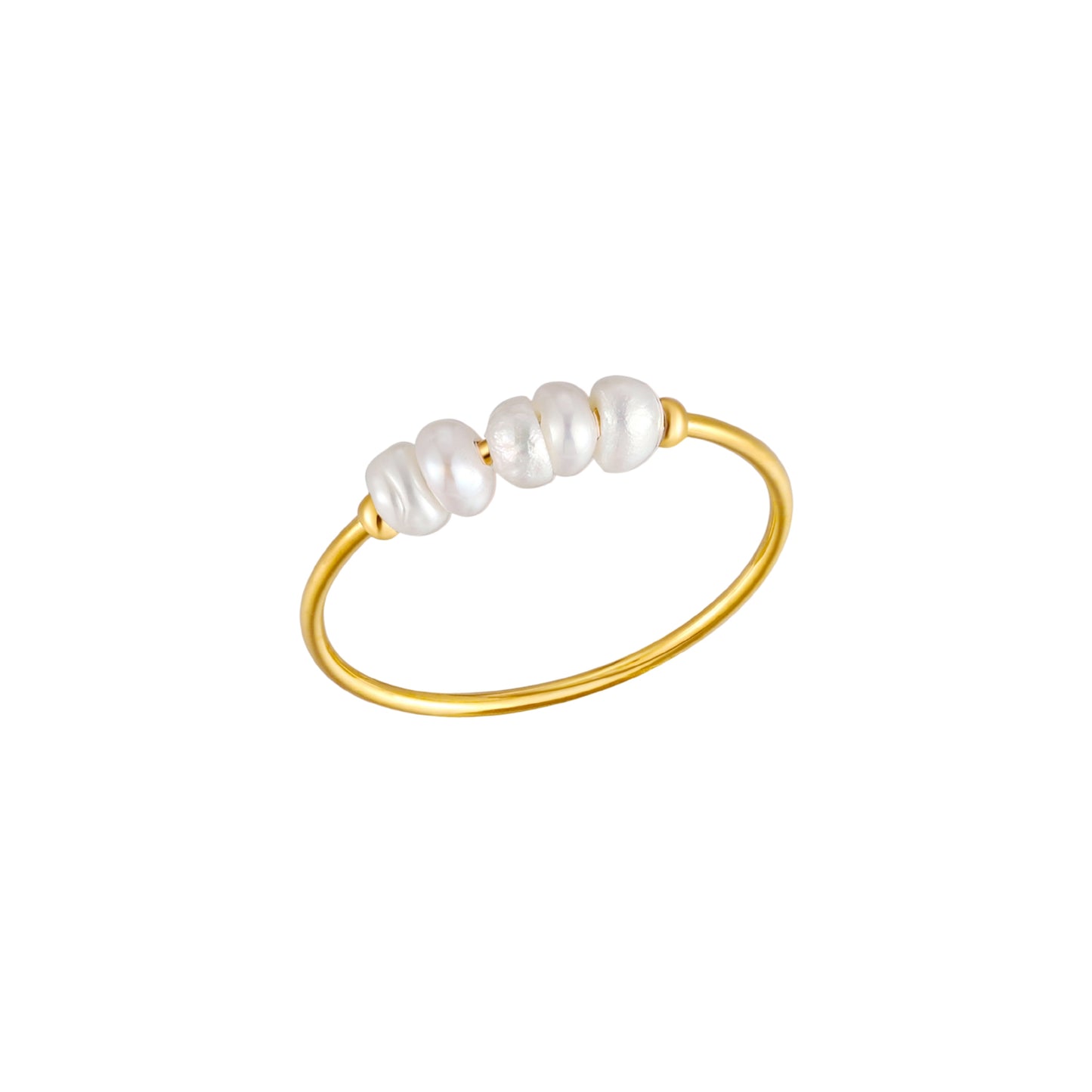 Mini Pearls Ring