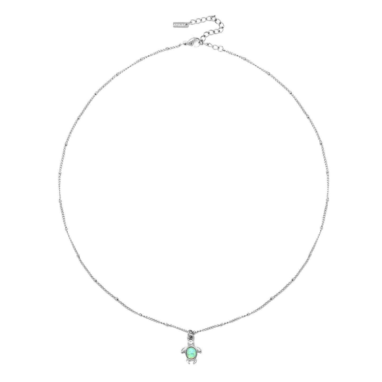 Opal Turtle Necklace