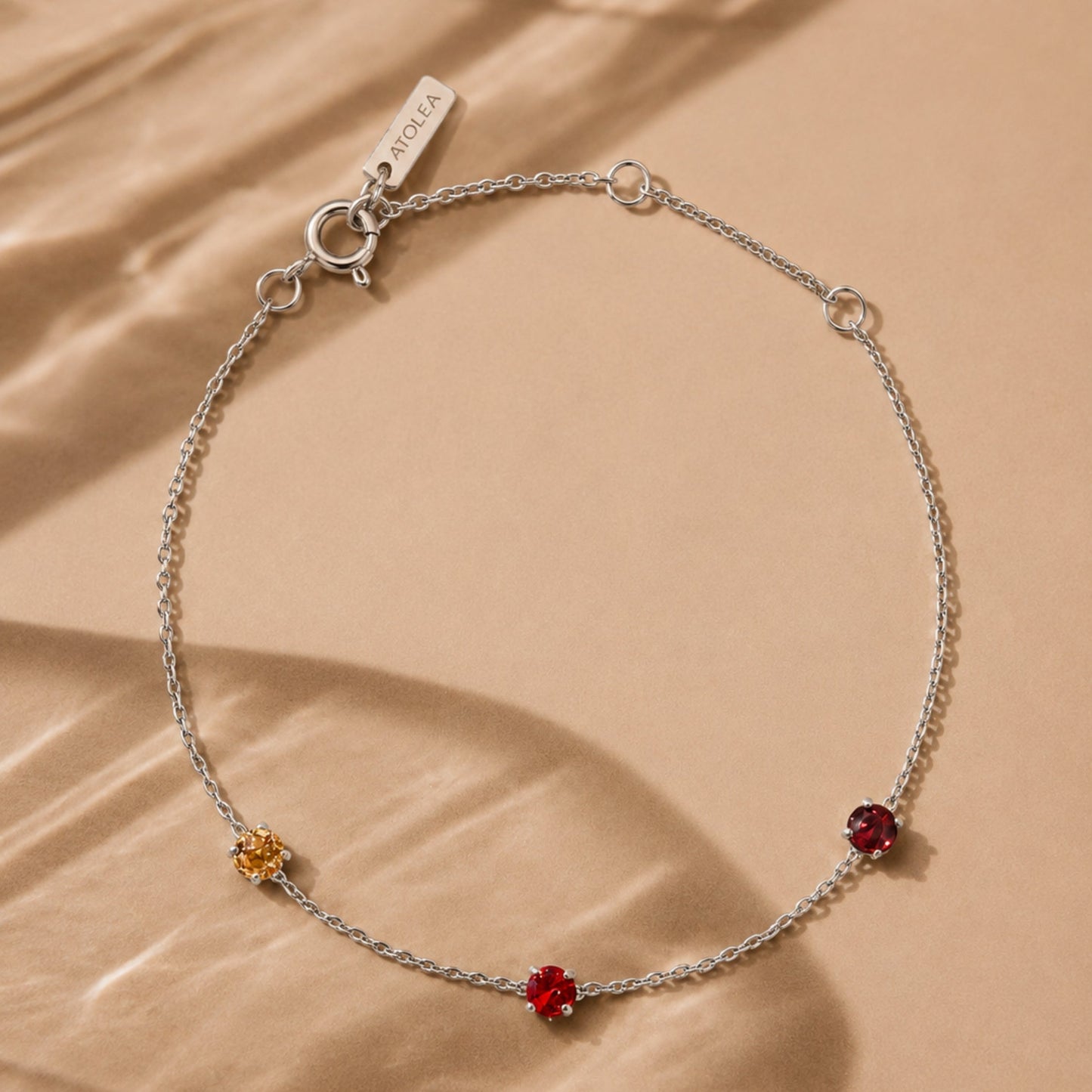 Custom Birthstone Bracelet