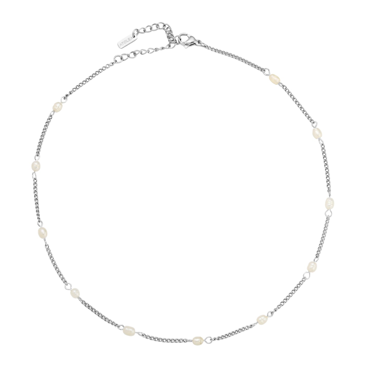 Dainty Gold Pearl Choker