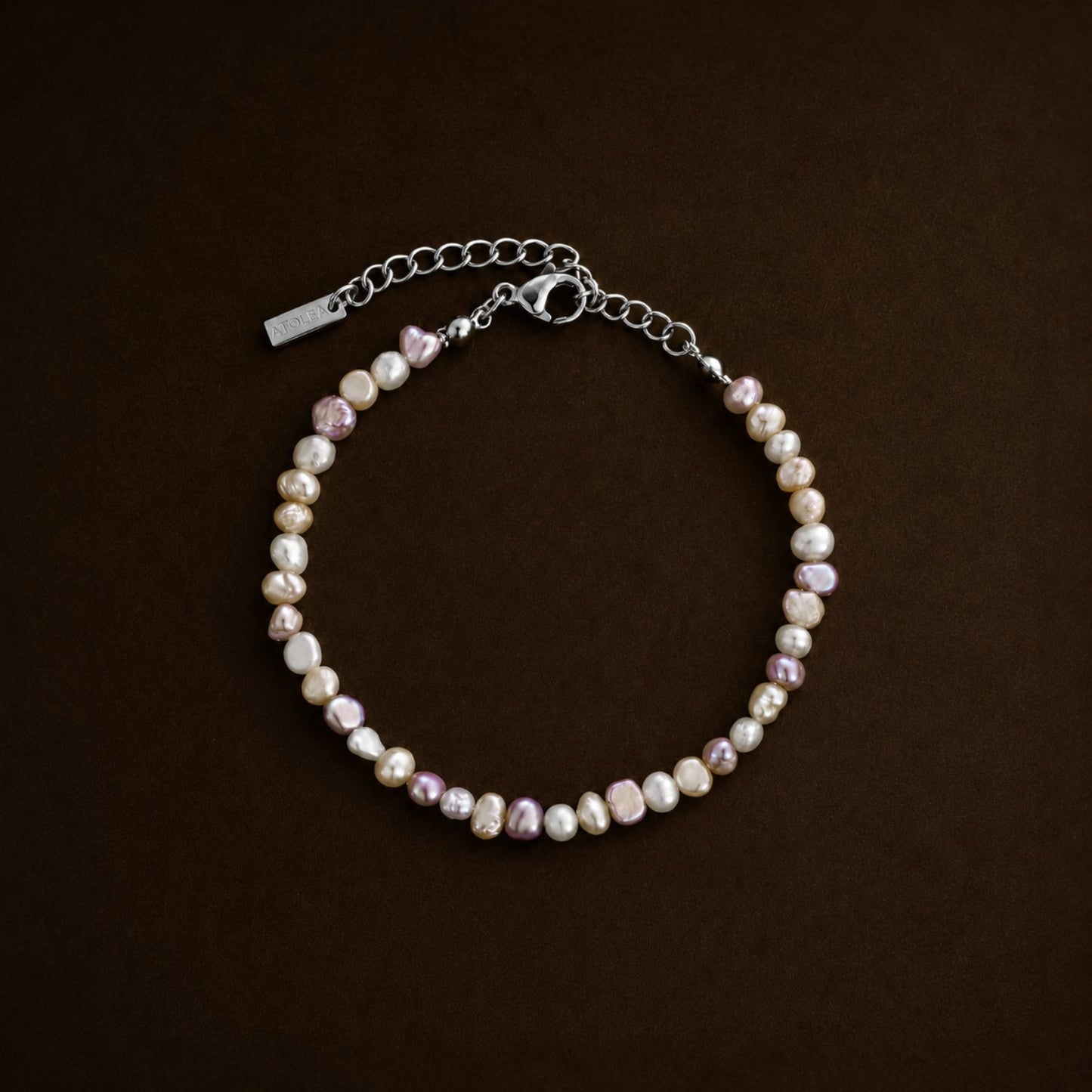 Perla Rosa Anklet