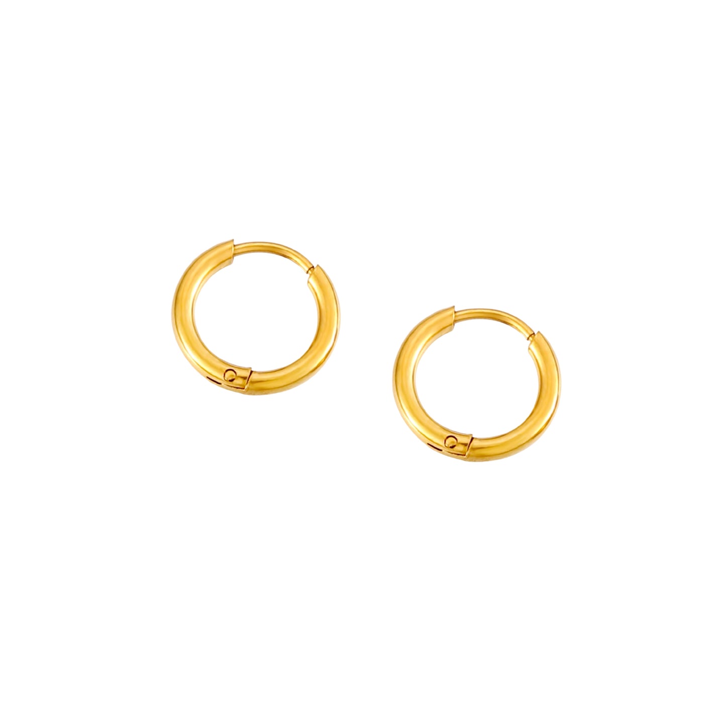 Tiny Huggie Hoops